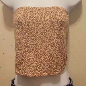 AMERICAN EAGLE CROPPED TUBE TOP